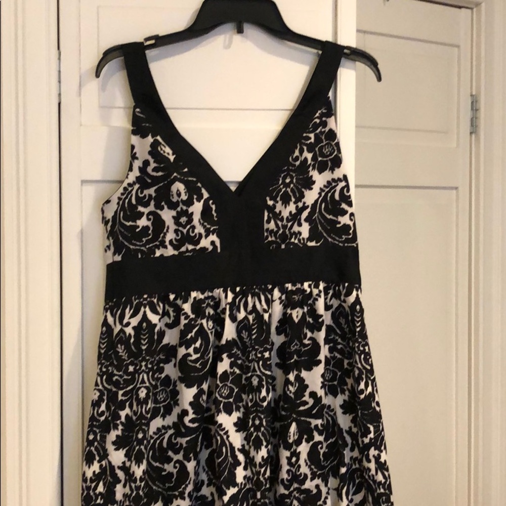 Black and white dress
